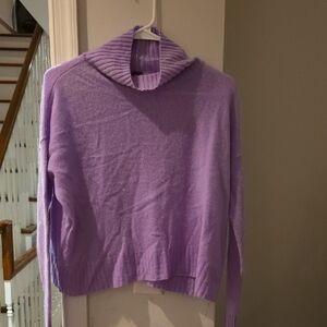 100% CASHMERE Lavender Women's Sweater